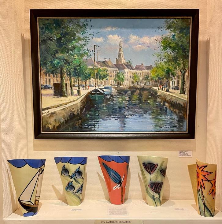 Stadsgezichten, landschappen, stillevens, vogels, abstract !, Antiek en Kunst, Kunst | Schilderijen | Klassiek, Ophalen of Verzenden