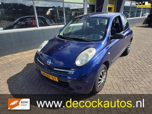 Nissan Micra 1.2 Visia/ APK 05-2026, Auto's, Nissan, Bedrijf, Te koop, Micra, ABS, Airbags, Boordcomputer, Centrale vergrendeling