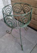 Metalen plantenbak houder, Tuin en Terras, Bloembakken en Plantenbakken, Ophalen, Tuin, Gebruikt, Rond
