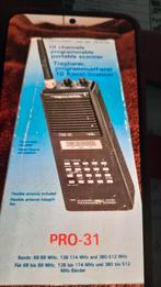Scanner realistic Pro 31A, Telecommunicatie, Ophalen, Zo goed als nieuw, 500 kanalen of meer, Draagbaar