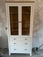Ikea Hemnes kast met glazen deuren en lades, Huis en Inrichting, Ophalen, 50 tot 100 cm, Zo goed als nieuw, Met lade(s)