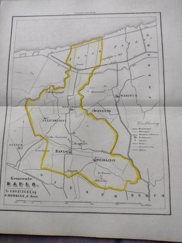 44 Baflo Tinallinge Breede Warffum Bedum Saaxumhuizen 1862 beschikbaar voor biedingen