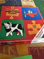 2 Dick Burna interlocking Puzzles * Vintage*, Ophalen of Verzenden, Minder dan 10 stukjes, Gebruikt, 2 tot 4 jaar