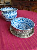 Bloempot en fruitschaal, Ophalen