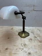 Oude Zware Bureaulamp - Vintage, Antiek en Kunst, Ophalen of Verzenden