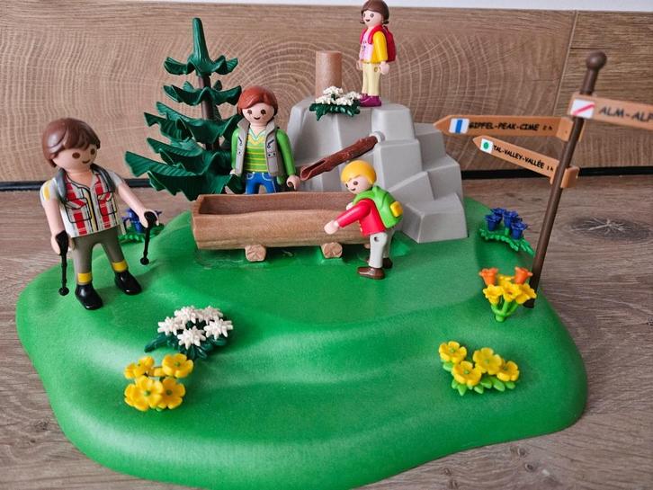 Playmobil 5424 Country Lentewandeling in de bergen, Kinderen en Baby's, Speelgoed | Playmobil, Zo goed als nieuw, Complete set