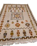 Berber Tapijt 240x170 wollen vloerkleed handgeknoopt marokko, Info@rugsandcarpets.nl, De handelmaatschappij, 150 tot 200 cm, 200 cm of meer