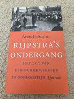 Arend Hulshof - Rijpstra's ondergang, Boeken, Ophalen of Verzenden, Zo goed als nieuw, Arend Hulshof