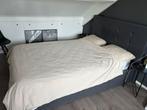 Jysk bed 140x200 inclusief matras en evt dekbedovertrek., Ophalen, 140 cm, Zo goed als nieuw, Twijfelaar