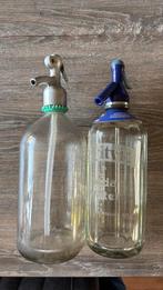 2 spuitflessen  Britvic fles, Antiek en Kunst, Antiek | Glas en Kristal, Ophalen of Verzenden