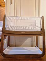 SnuzPod 4 The Natural Edit Co-sleeper - Walnut + beddengoed, Ophalen, Zo goed als nieuw, Wieg