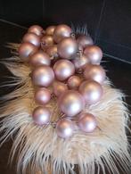 25 ROZE KERSTBALLEN PLASTIC NU ALLES 8 EURO ZIE FOTO,S, Diversen, Ophalen of Verzenden