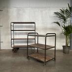 Oude Stellingkast, stelling, fabriekswagen, industriële kast, Huis en Inrichting, Kasten | Stellingkasten, Ophalen