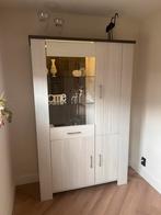 Te koop nette vitrinekast, Huis en Inrichting, Ophalen, Gebruikt, 50 tot 100 cm, 150 tot 200 cm