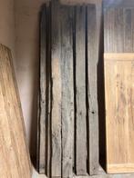 Oude Eiken Wagonplanken B-keus - Uniek!, Ophalen, Gebruikt, 25 tot 50 mm, Eiken