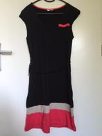 HEMA zwart fuchsia tricot zomerse jurk zomerjurk mouwloss M, Maat 38/40 (M), Zwart, Nieuw, Ophalen of Verzenden