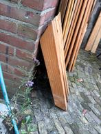 8x Schuine Schoor Lariks Douglas 4.5 x 9 x 70 cm, Doe-het-zelf en Verbouw, Hout en Planken, Ophalen, Nieuw, Overige houtsoorten