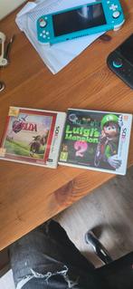 Luigi's Mansion 2 & Zelda Ocarina of Time 3DS, Spelcomputers en Games, Games | Nintendo 2DS en 3DS, Gebruikt, 1 speler, Vanaf 7 jaar