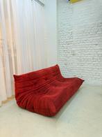 Togo design In rood fluweel 3 zit, Huis en Inrichting, Fauteuils, Ophalen of Verzenden, Leer