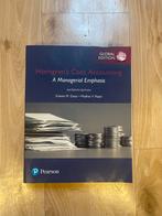 Horngren's Cost Accounting - Managerial Emphasis, Ophalen of Verzenden, Beta, Zo goed als nieuw, HBO