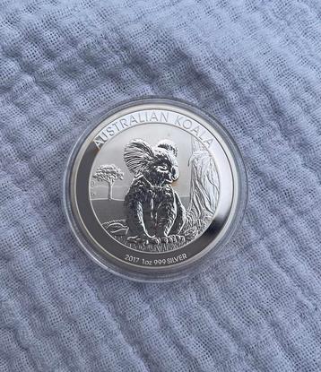 Australian koala 2017 1oz zilver beschikbaar voor biedingen