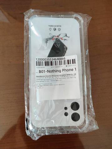 Nieuw Doorzichtig Hoesje voor Nothing Phone 1 beschikbaar voor biedingen