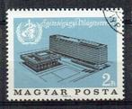 Hongarije 1966 WHO Geneve, Postzegels en Munten, Ophalen, Gestempeld