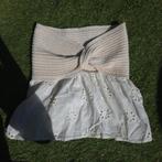 Zara knit & broderie anglaise rok maat XS/S, Kleding | Dames, Rokken, Verzenden, Second Glow, Zo goed als nieuw, N.v.t