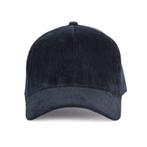 K-up KP212 Corduroy pet - 5 panelen Navy Blue One Size, K-up, Nieuw, Pet, One size fits all