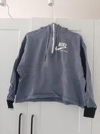 Nike trui size M (crop), Maat 38/40 (M), Blauw, Nike, Ophalen of Verzenden