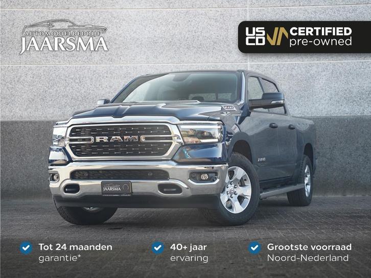 Dodge Ram 1500 Big Horn 3.6L V6 eTorque |Lederen bekleding |, Auto's, Dodge, Bedrijf, Te koop, RAM 1500, Lederen bekleding, Metallic lak
