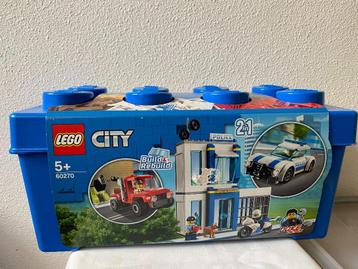 Lego 60270 City Politie Opbergdoos sealed NIEUW beschikbaar voor biedingen