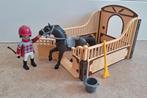 Playmobil Arabisch renpaard en paardenbox, Ophalen of Verzenden, Zo goed als nieuw