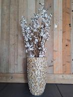NIEUWE  Schelpenvaas 60 cm inclusief Bloesemboom 160,00, Huis en Inrichting, Ophalen, Nieuw
