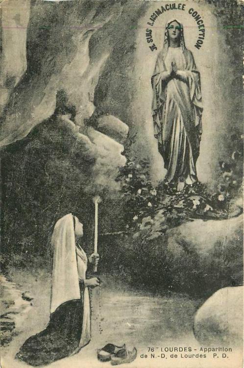 (381-452-037) Lourdes Apparltlon, Verzamelen, Ansichtkaarten | Buitenland, Frankrijk, Verzenden