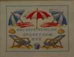 Borduurpatroon  Strand stoelen  en Parasols  nr 728 map, Verzenden, Nieuw, Handborduren, Patroon
