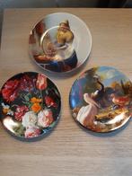 Gebaksbordjes met Klassieke Afbeeldingen (6 stuks), Antiek en Kunst, Antiek | Wandborden en Tegels, Ophalen