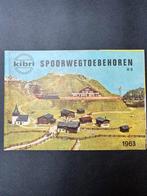 Brochure Kibri spoorwegtoebehoren (1963), Overige merken, Gelijkstroom of Wisselstroom, Ophalen of Verzenden, Zo goed als nieuw
