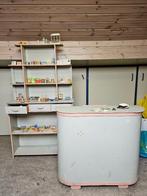 Antiek houten speelgoedwinkeltje met accessoires (jr 50/60), Ophalen