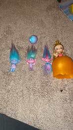 Trolls poppetjes en een bloemen prinsess, Ophalen of Verzenden, Zo goed als nieuw