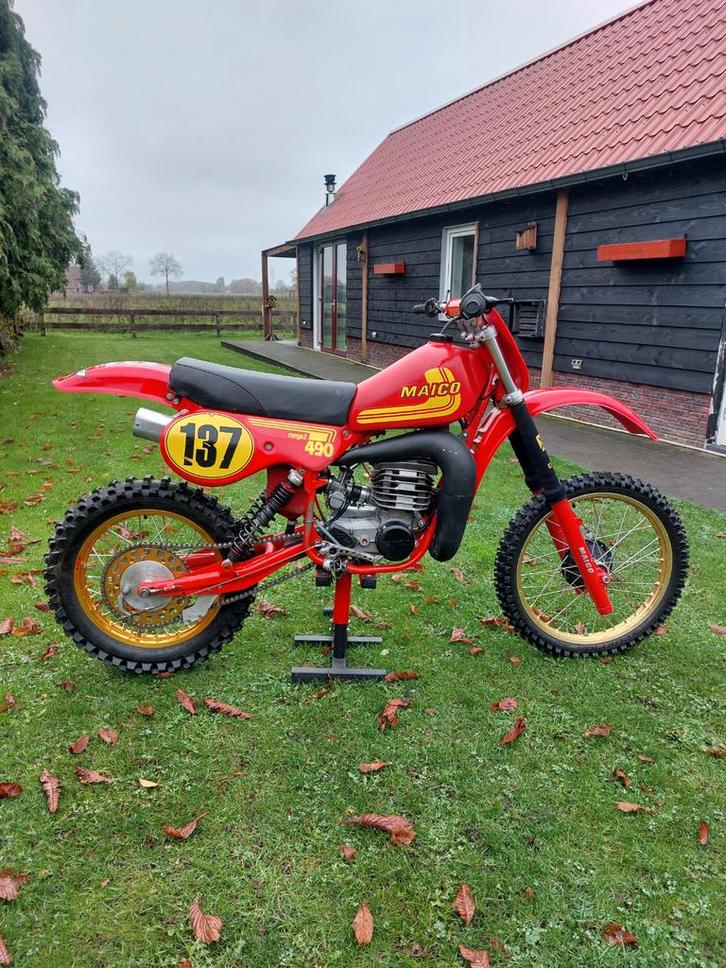 Maico 490 mega 2 zeer mooi, Motoren, Motoren | Oldtimers, Ophalen of Verzenden
