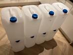 25 liter jerrycans schoon, Minder dan 75 liter, Ophalen, Zo goed als nieuw, Kunststof