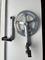 Cranckset Shimano Biopace SG, Fietsen en Brommers, Fietsonderdelen, Crankstel of Pedalen, Gebruikt, Verzenden, Racefiets