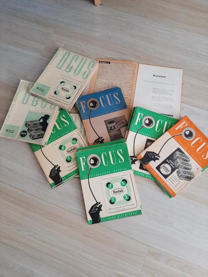Vintage Focus Fotobladen Collectie, Boeken, Tijdschriften en Kranten, Gelezen, Overige typen, Ophalen of Verzenden