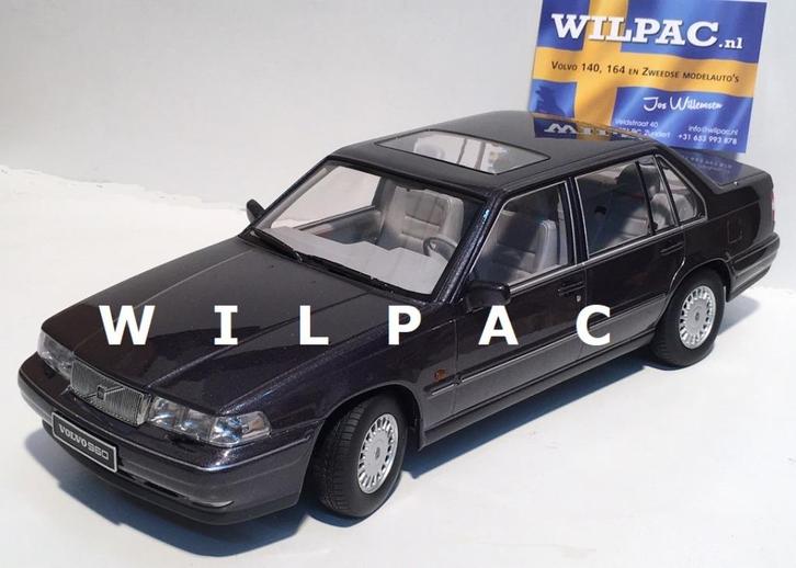 Volvo 960 schaal 1:18. Triple 9 in diverse metallic kleuren., Hobby en Vrije tijd, Modelauto's | 1:18, Nieuw, Auto, Overige merken
