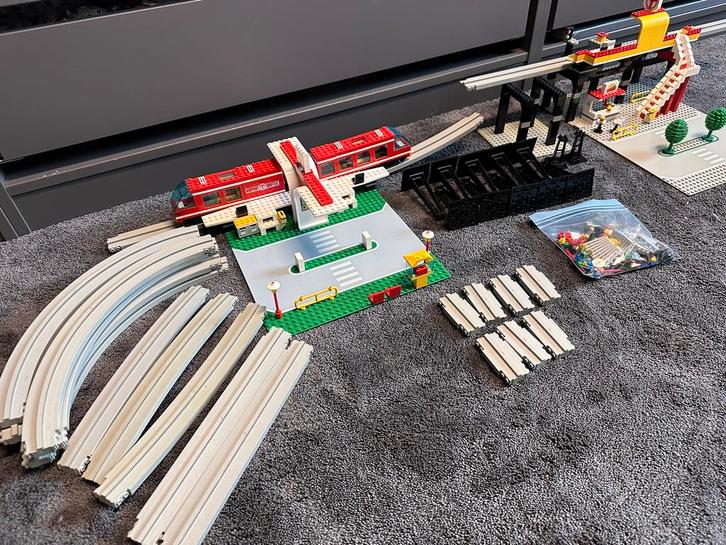 Lego Monorail 6399 Airport Shuttle, Kinderen en Baby's, Speelgoed | Duplo en Lego, Gebruikt, Lego, Complete set, Ophalen of Verzenden