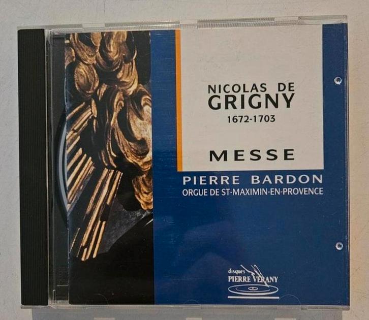 Nicolas de Grigny: Messe (Livre d'Orgue) – Pierre Bardon, Cd's en Dvd's, Cd's | Klassiek, Zo goed als nieuw, Overige typen, Ophalen of Verzenden