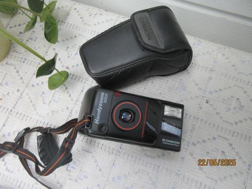 Chinon Handy zoom 5001 fototoestel / fotocamera, Audio, Tv en Foto, Fotocamera's Analoog, Gebruikt, Spiegelreflex, Overige Merken
