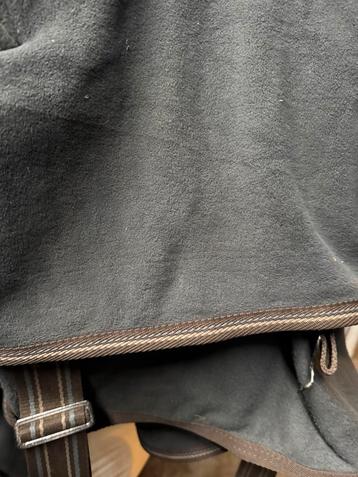 BR Fleece deken met kruissingels, maat 195, beschikbaar voor biedingen