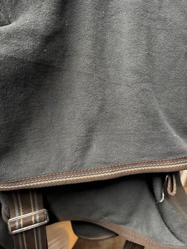 BR Fleece deken met kruissingels, maat 195,, Dieren en Toebehoren, Paarden en Pony's | Dekens en Dekjes, Gebruikt, Deken, Verzenden